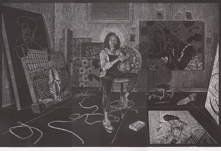 Scene 5: The Studio, from the series Carving Out Time