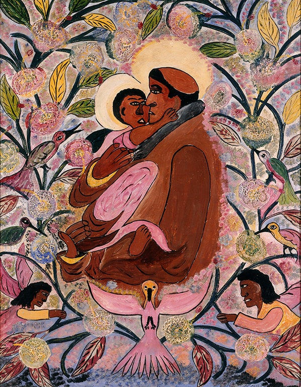 Saint Francis and the Christ Child [Saint François]