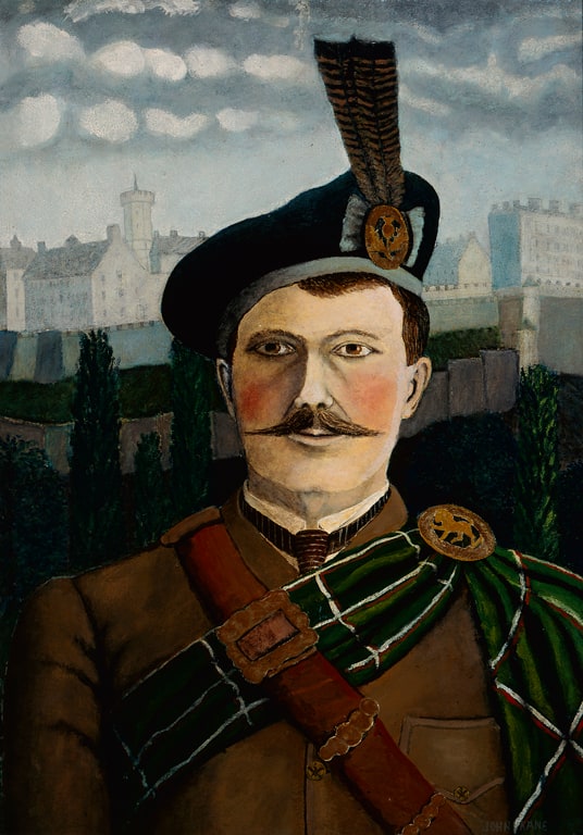 Bust of a Highlander (Bust of a Scot)