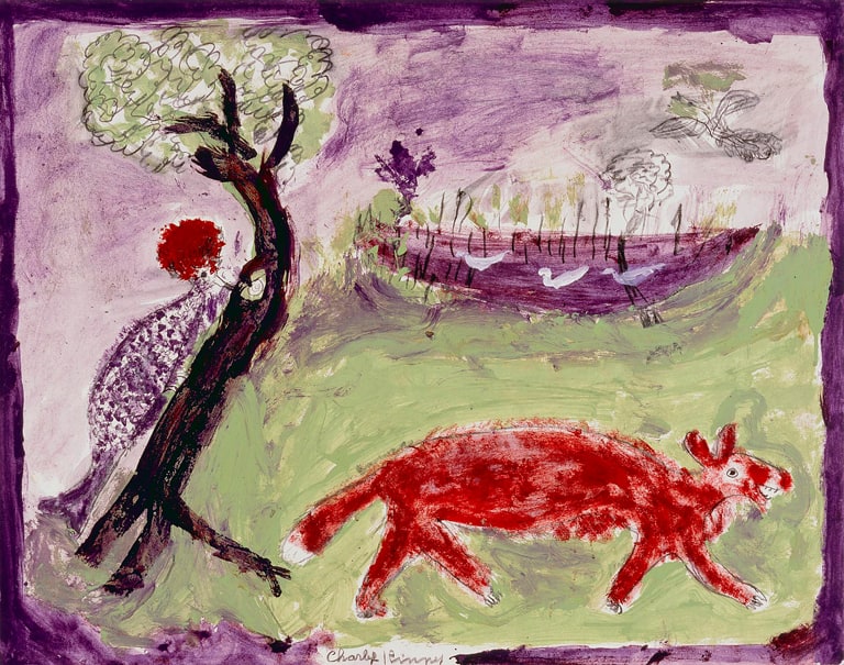 Woodpecker and Red Fox