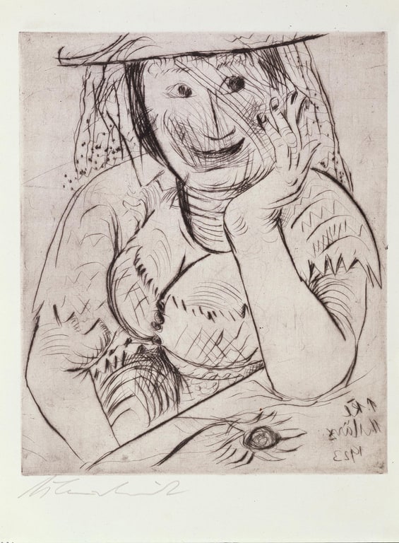 Margarethe in a Veiled Hat