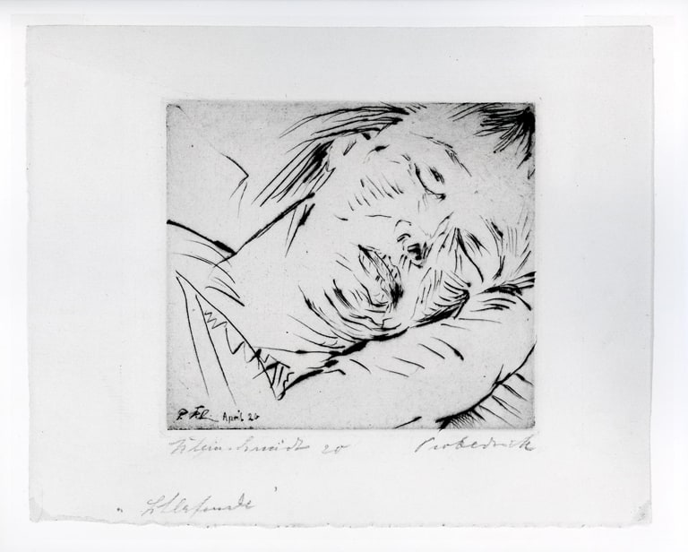 Schlafende (Sleeping Woman)