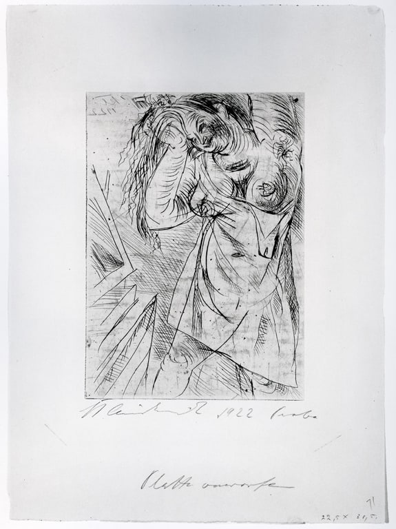 Sich kämmende Frau (Woman Combing Her Hair)