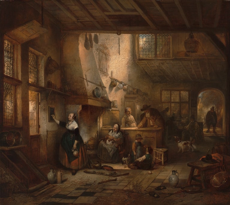 Interior of a Cabaret