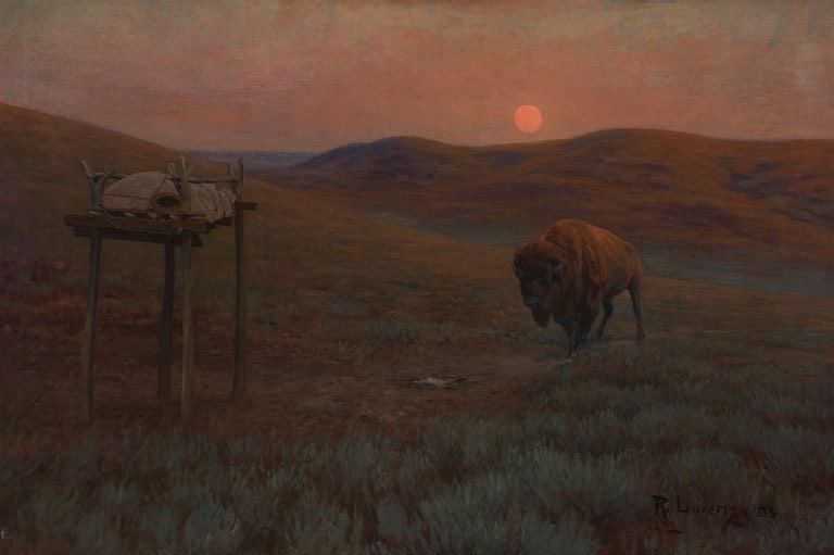 Solitude (or Prairie Twilight)