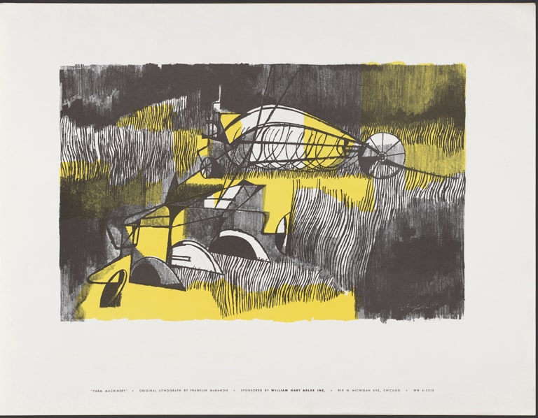 Farm Machinery, from the portfolio Improvisations 1954