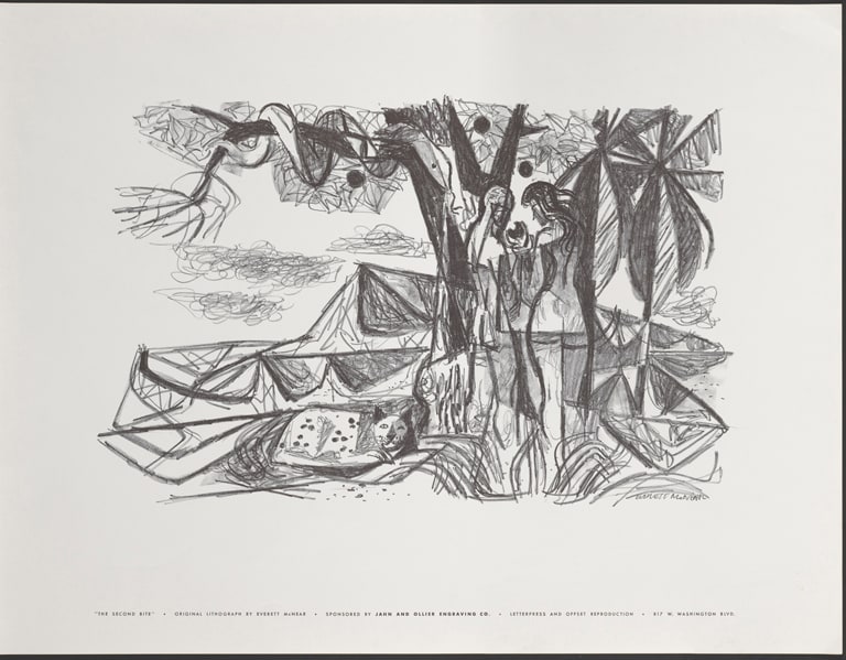 The Second Bite, from the portfolio Improvisations 1954