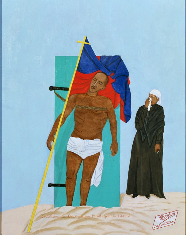 The Crucifixion of Charlemagne Péralte for Freedom [Crucifixion de Charlemagne Péralte pour la Liberté]