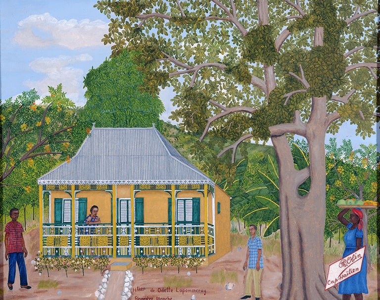 The House of Odette Lampommeray at Barriere Blanche (Habitation de Odette Lapommeray / Barriere Blanche)