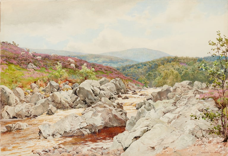 On the North Esk, Wales