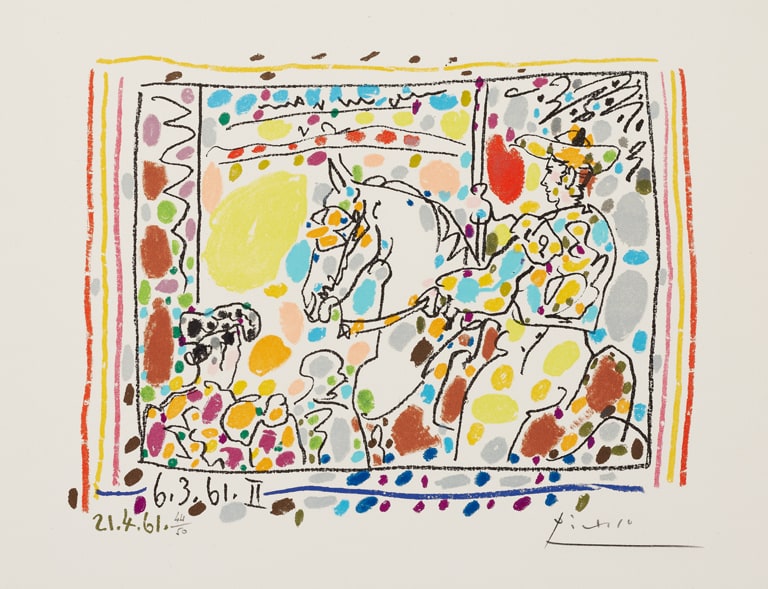 Le picador II (The Picador II), from At the Bullfight with Picasso (A los toros avec Picasso)