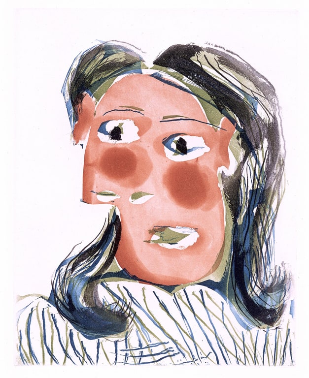 Woman's Head, No. 6 (Portrait of Dora Maar)