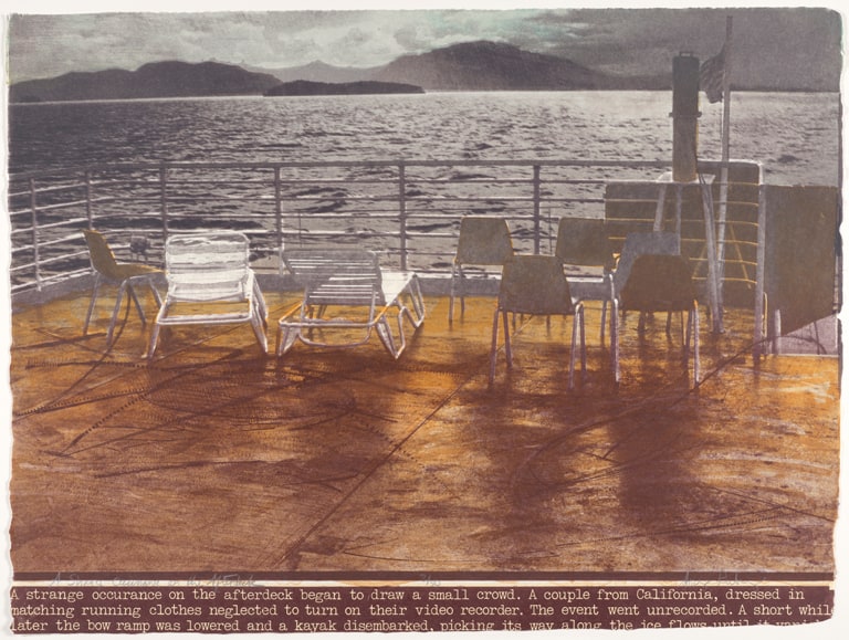 A Strange Occurrence on the Afterdeck, from the portfolio Point of Departure: A Portfolio of Prints