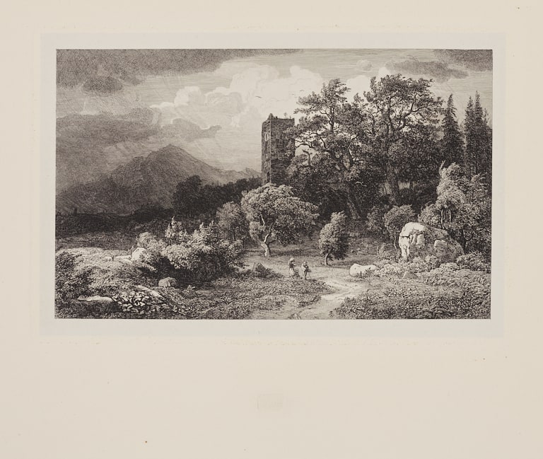 Ruined Castle near Meiringen (Burgreste bei Meiringen)