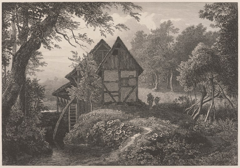 The Mill near a Forest (Die Mühle am Wald)