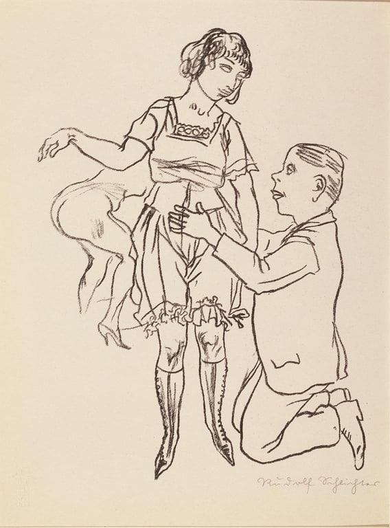 The Groom (Der Bräutigam), from the periodical The Creators (Die Schaffenden)