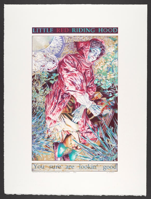 Portrait of Linda Leavell/Little Red Riding Hood; or You Sure Are Lookin' Good, from the portfolio "Point of Departure II"