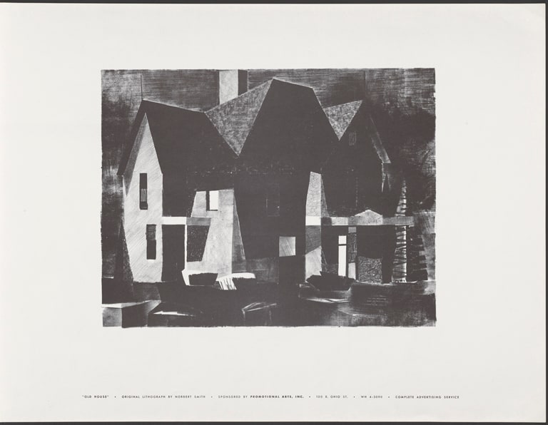 Old House, from the portfolio Improvisations 1954