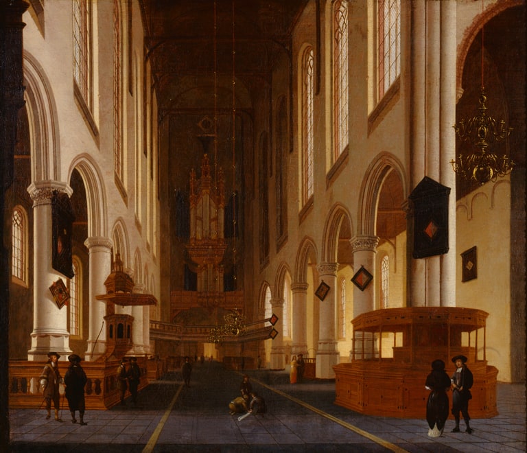 Old Church in Delft