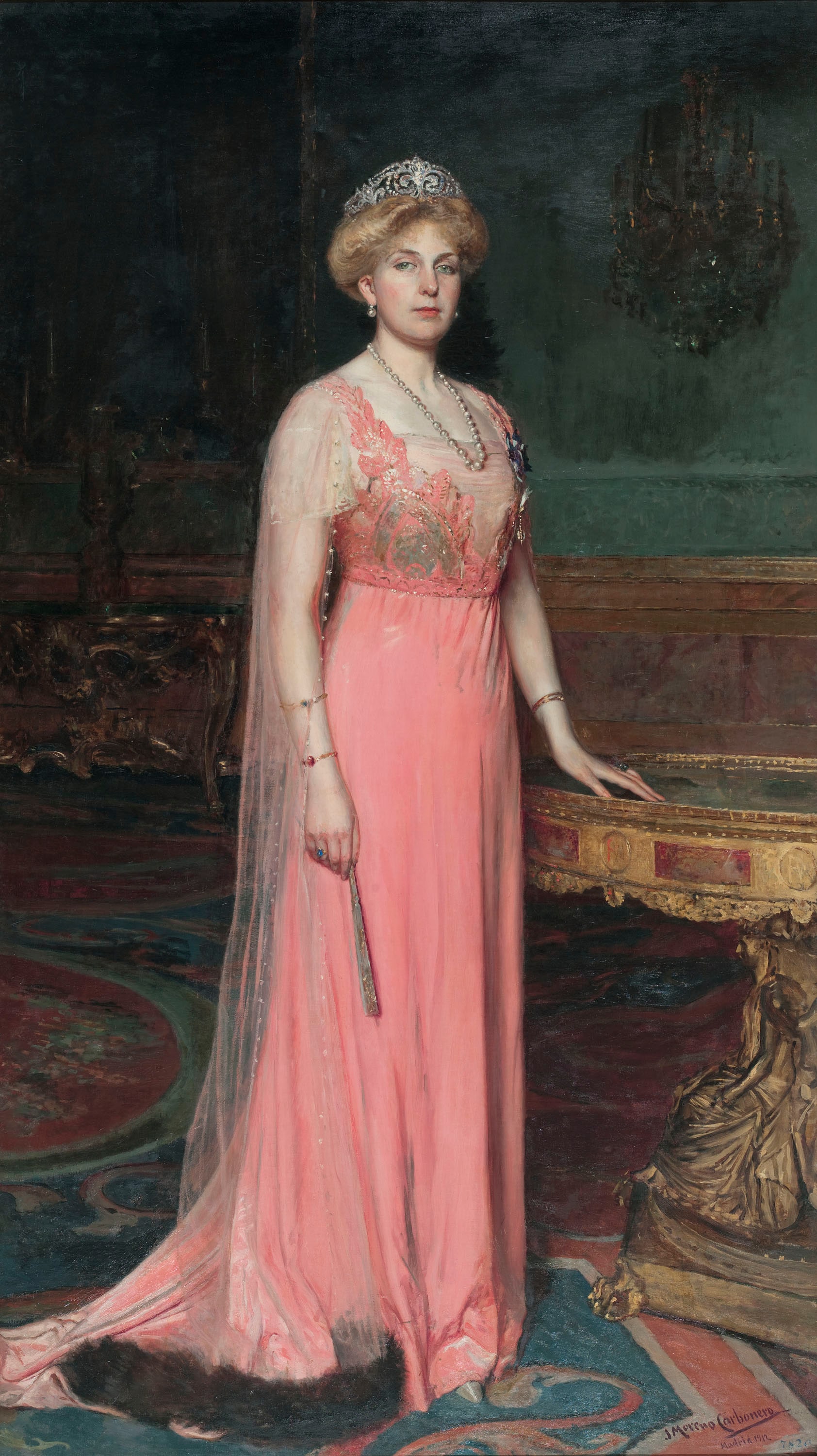 Portrait of Victoria Eugenie of Battenberg