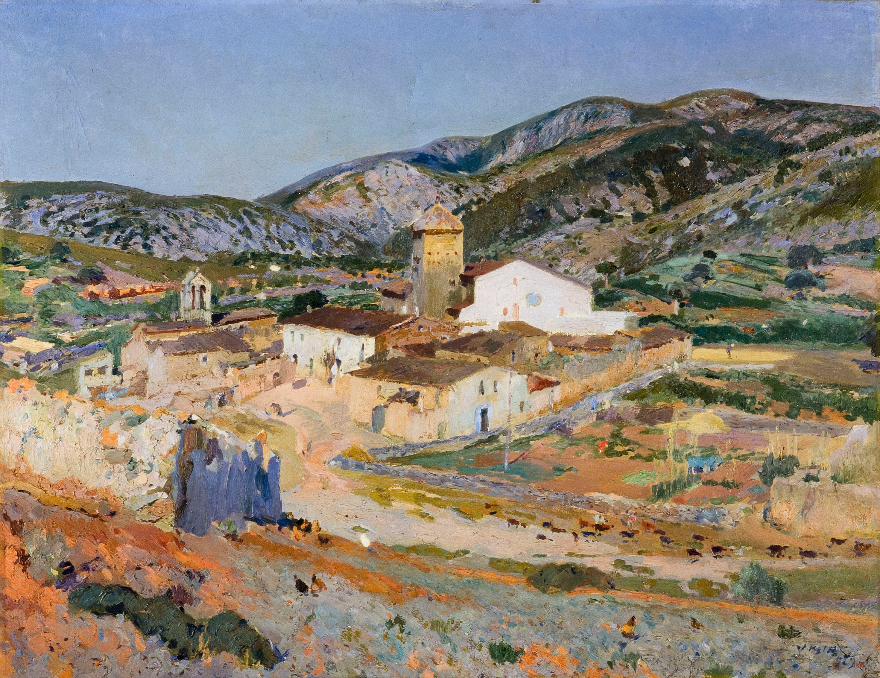 Landscape. Hospital of Olesa de Bonesvalls