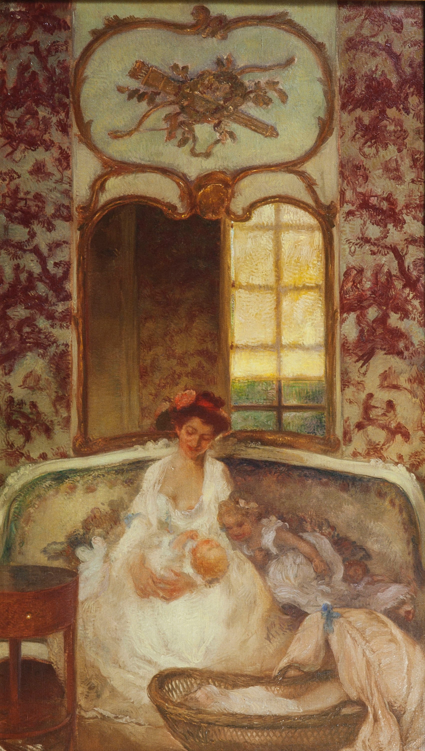 The young mother
