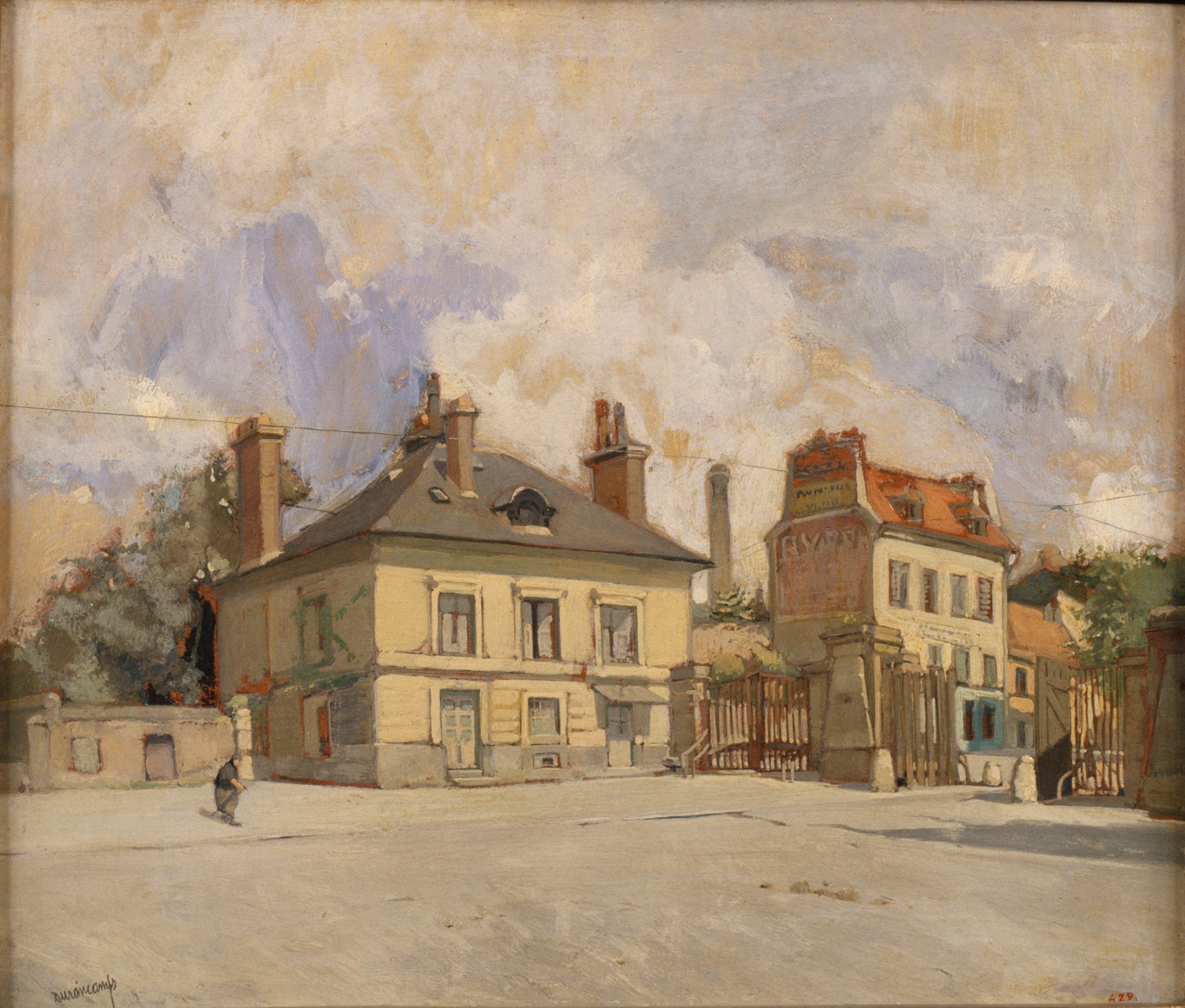 Street of a French village