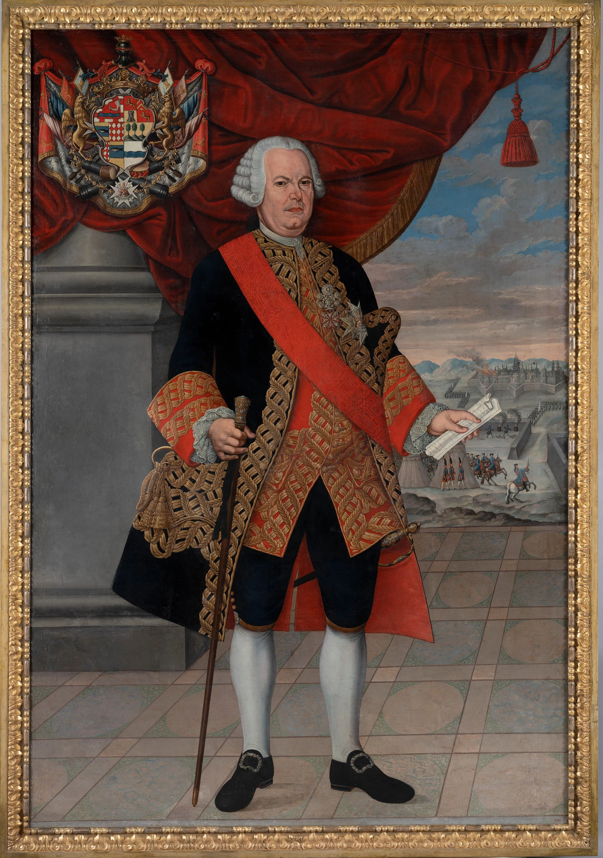 Portrait of Manuel de Amat y Junyent (1702-1782), Viceroy of Peru (1761-1776)