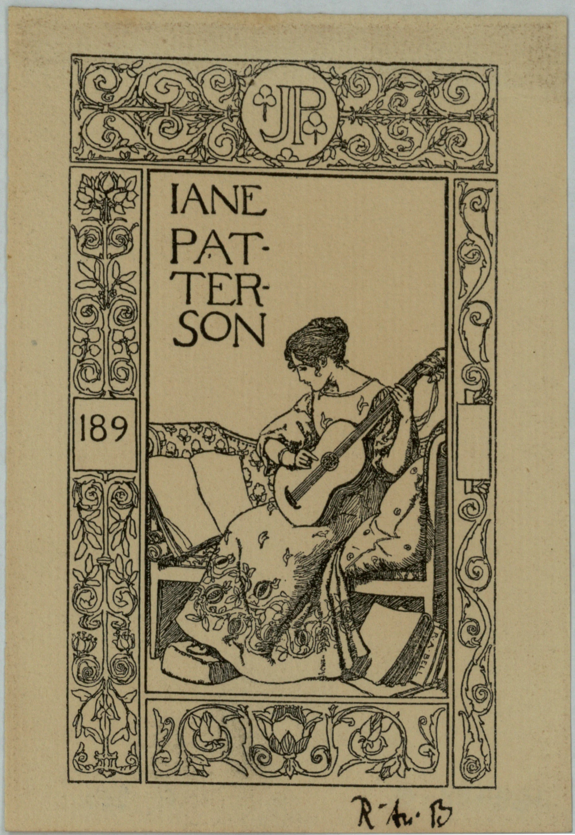 Book-plate Iane Patterson