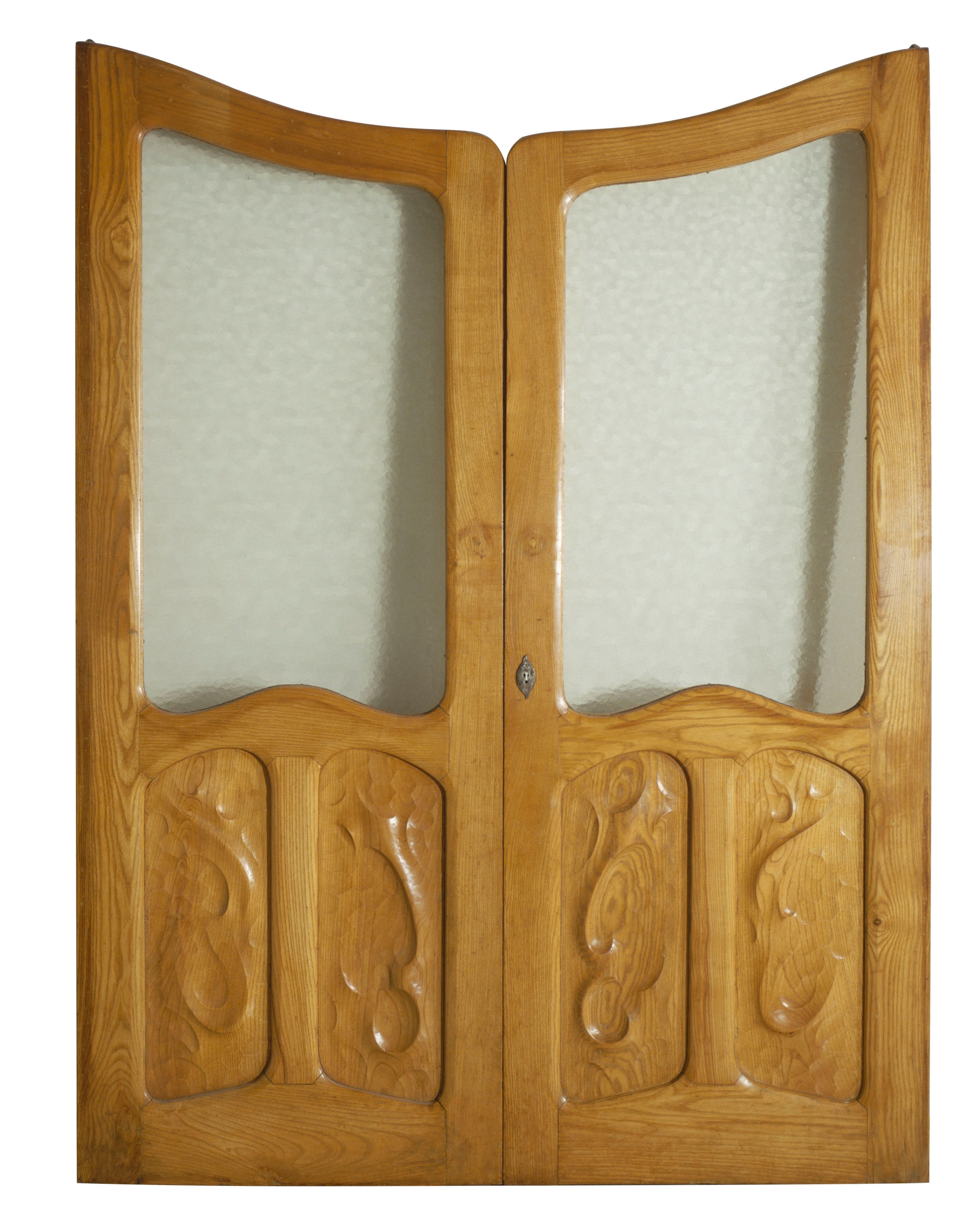Double glass door
