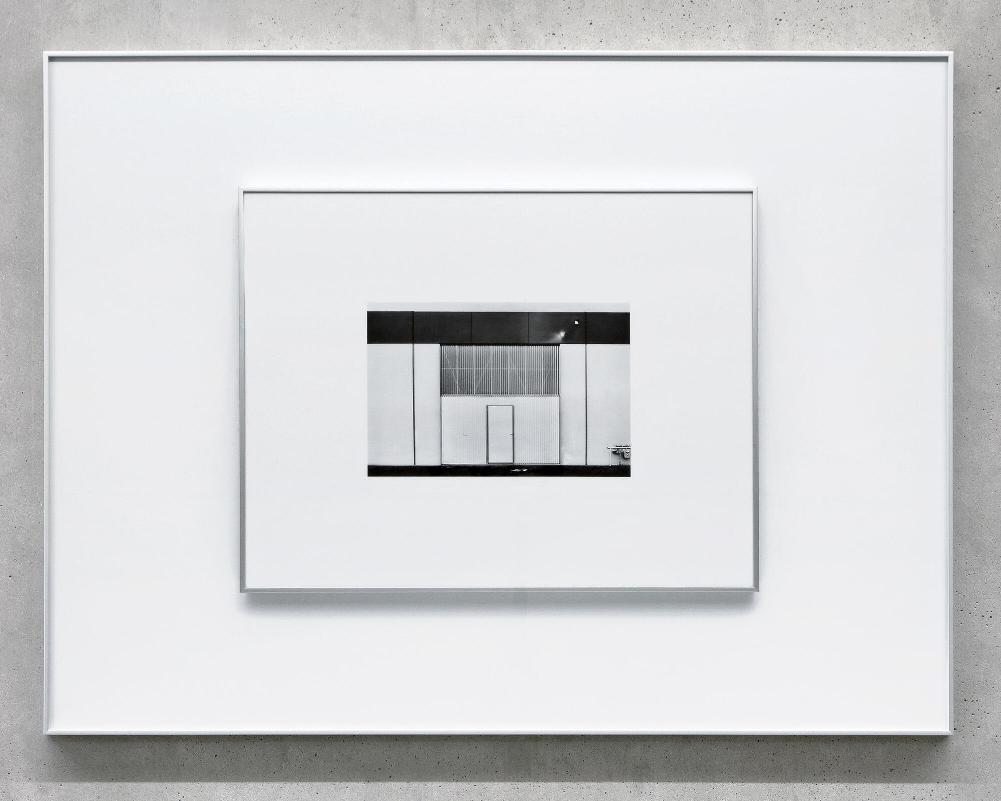 Reconsidering 1611 S. Boyd Street, St. Ana, California, by Lewis Baltz, 1974 [mirrored]