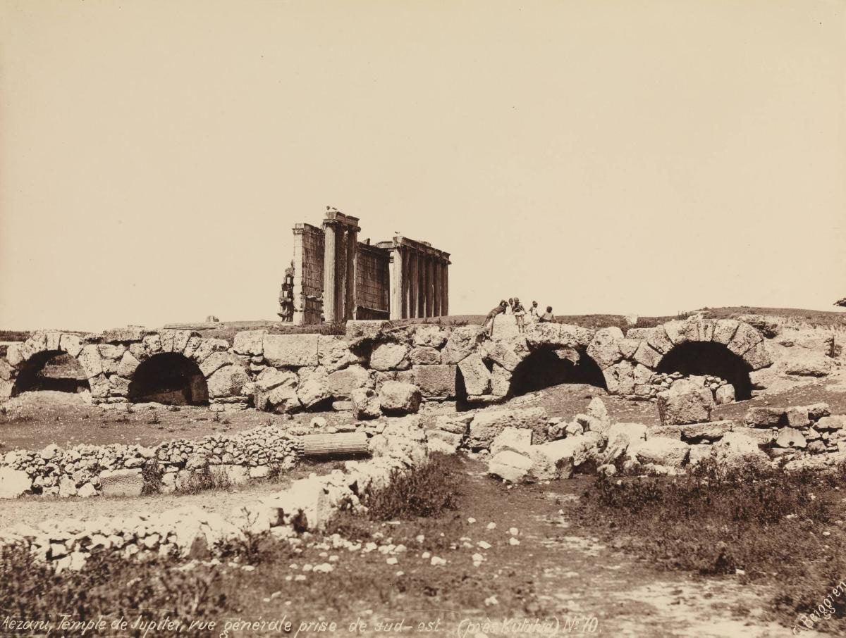 Aezani, Temple de Jupiter, vue générale prise de sud-est (près Kulahaia), No 70