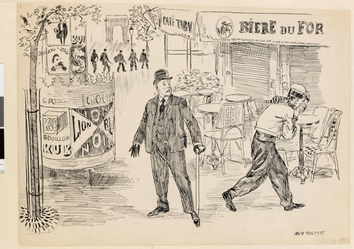 Aftonpromenad (Rudolf Värnlund)