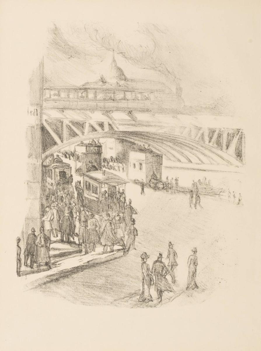 Am Bahnhof Friedrichstrasse