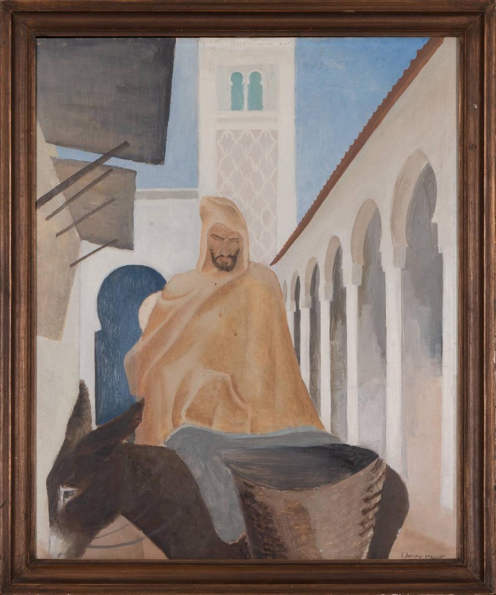 Åsnedrivaren. Motiv från Tunis