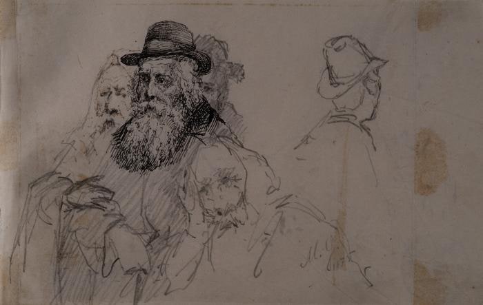 Types of Jews. Sketch