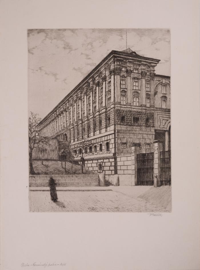 Prague. Czernin Palace