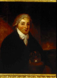 Venanzio Rauzzini with his dog Turk