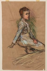 Study of a Young Woman, c.1895/6