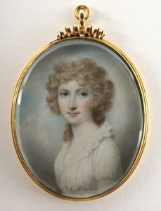 Unknown Young Lady, Philip Jean, around 1795