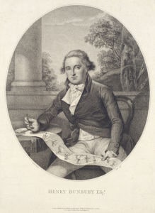 Henry Bunbury Esq., Thomas Ryder after Thomas Lawrence,1789