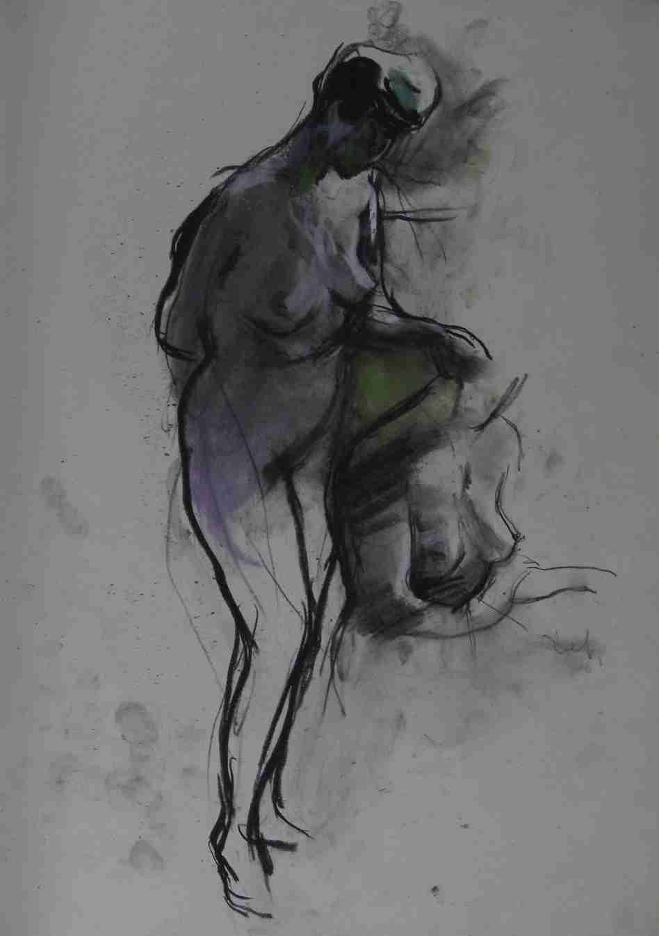 Nude study, page 49 from Duncan Shanks sketchbook 1