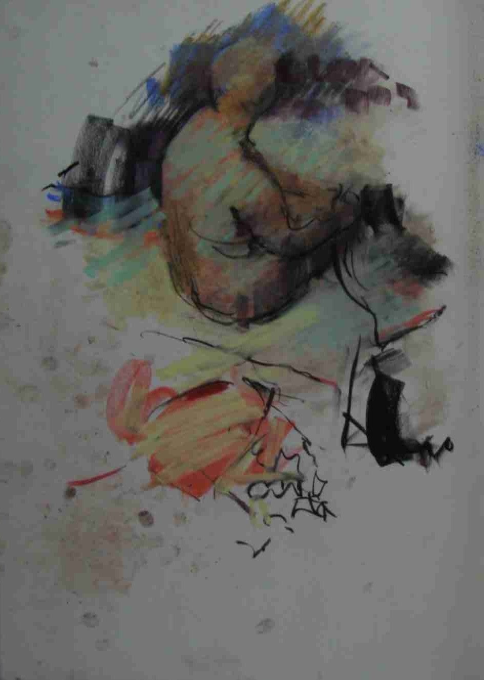 Nude study, page 36 from Duncan Shanks sketchbook 1