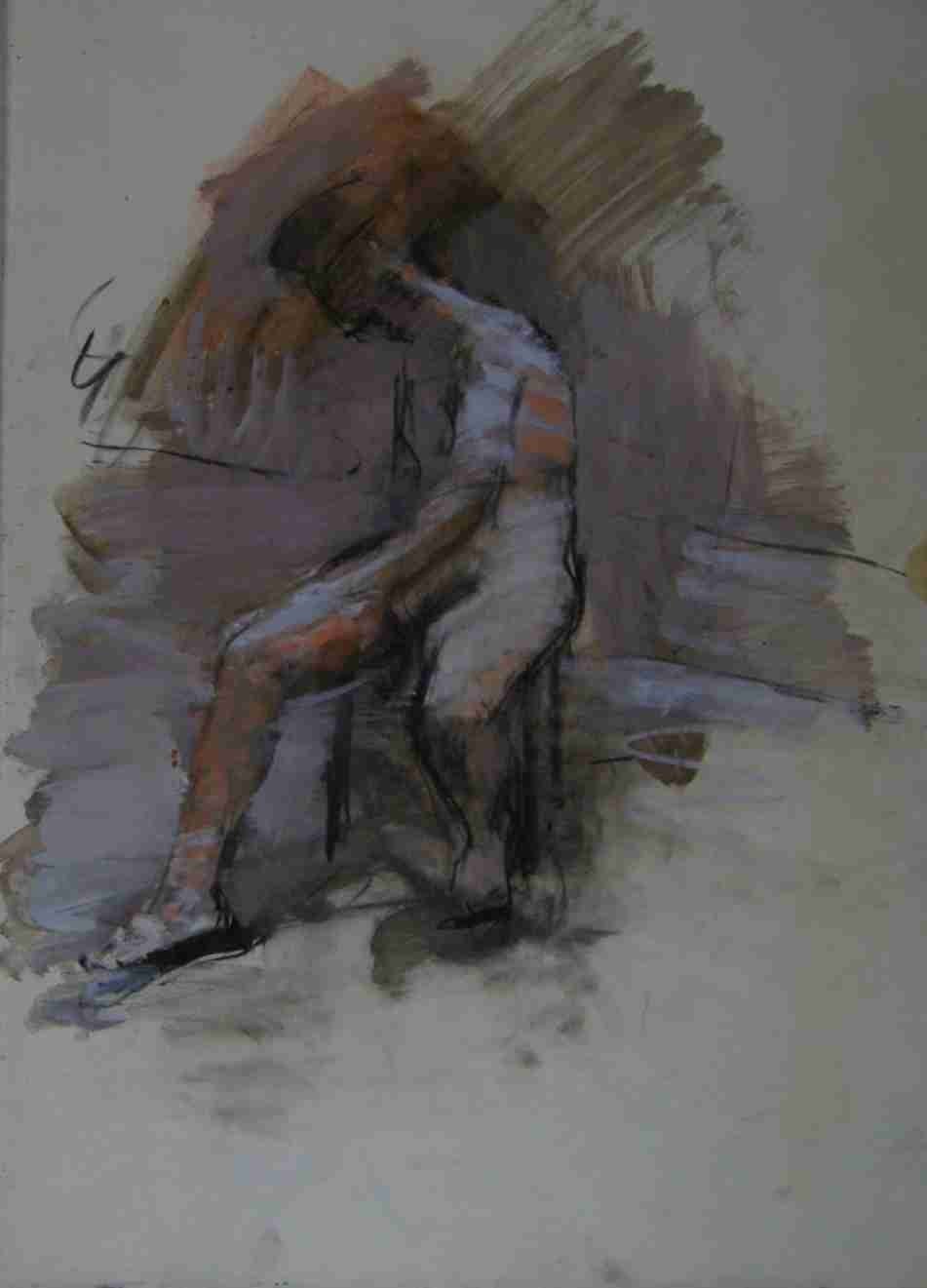 Nude study, page 19 from Duncan Shanks sketchbook 1