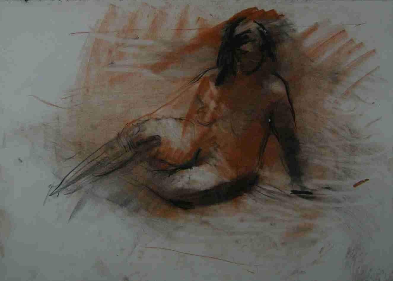 Nude study, page 14 from Duncan Shanks sketchbook 1