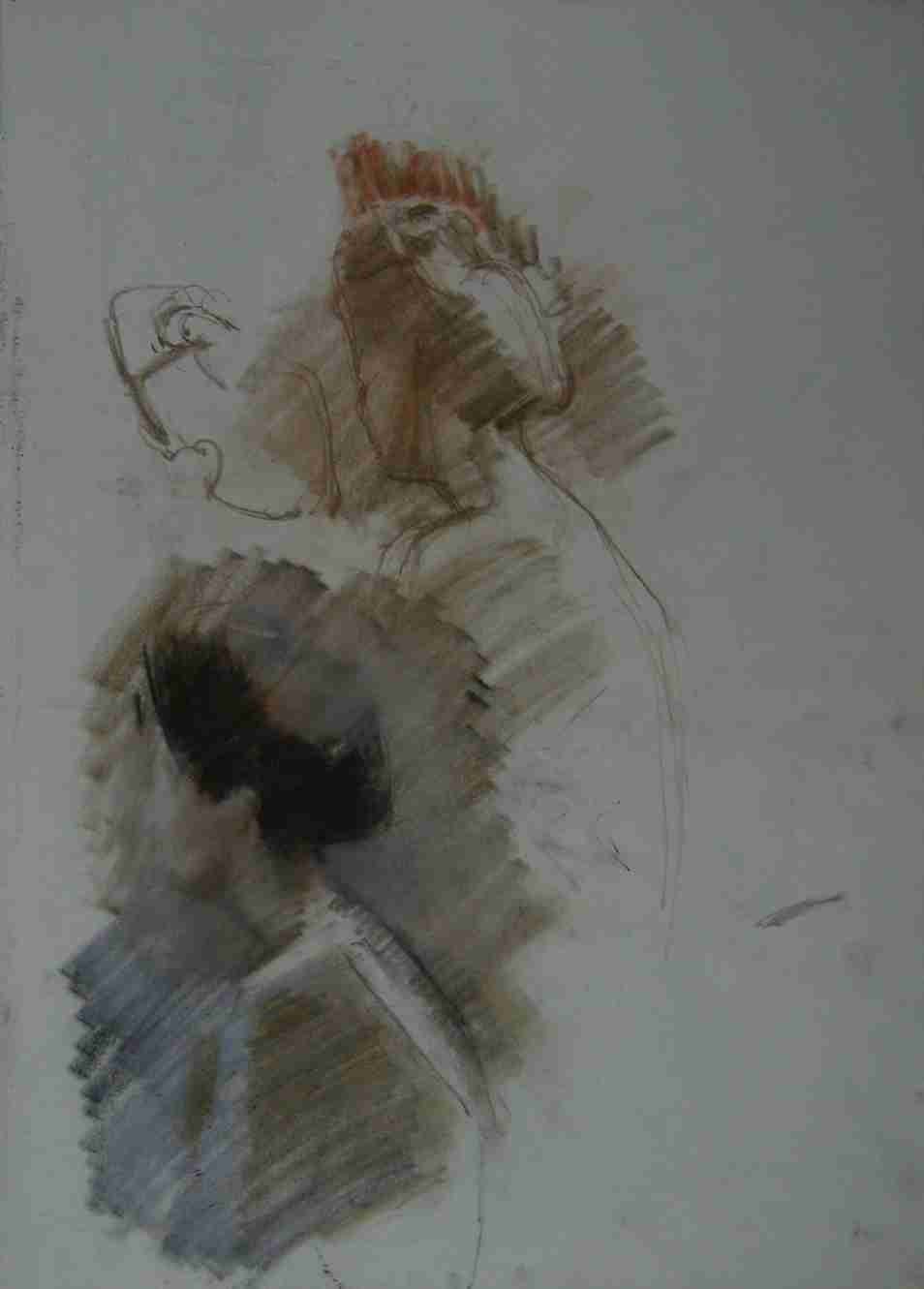 Nude studie, page 12 from Duncan Shanks sketchbook 1