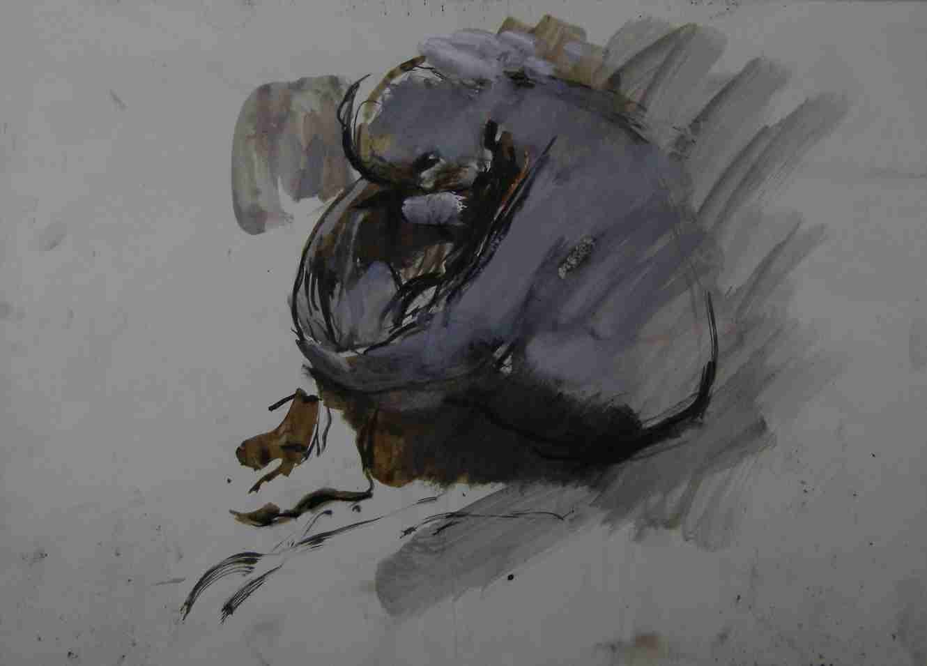 Nude study, page 10 from Duncan Shanks sketchbook 1