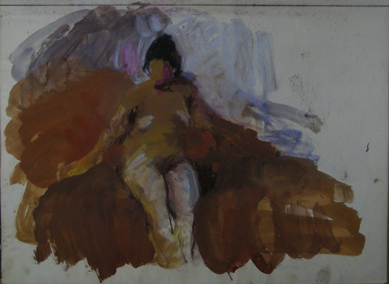 Nude study, page 2 from Duncan Shanks sketchbook 2