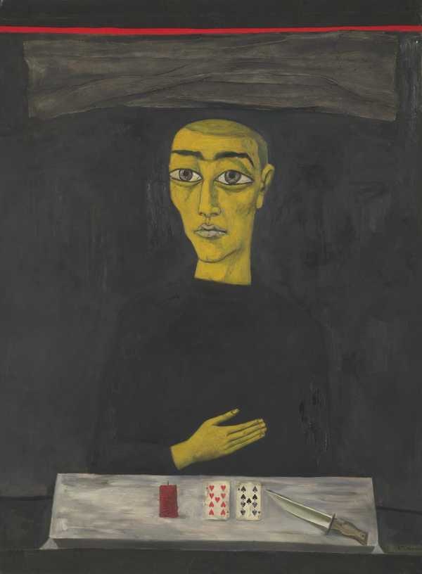 ‘New Year’s Eve‘, Zhang Xiaogang, 1990 | Tate