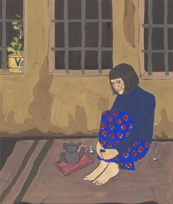 ‘Prison Paintings 9‘, Gulsun Karamustafa, 1972 | Tate
